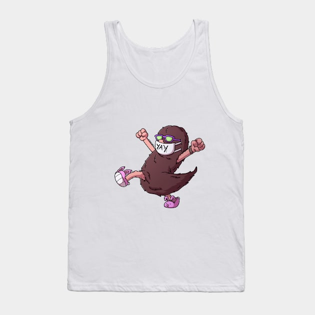 Hairy Dude Tank Top by TheMaskedTooner